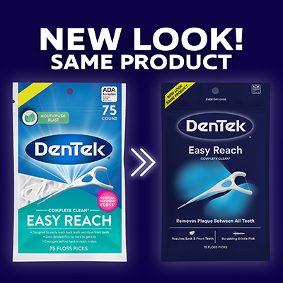 Dentek Complete Clean Easy Reach Floss Picks