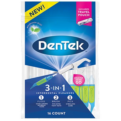  DenTek Slim Brush Advanced Clean Interdental Cleaners